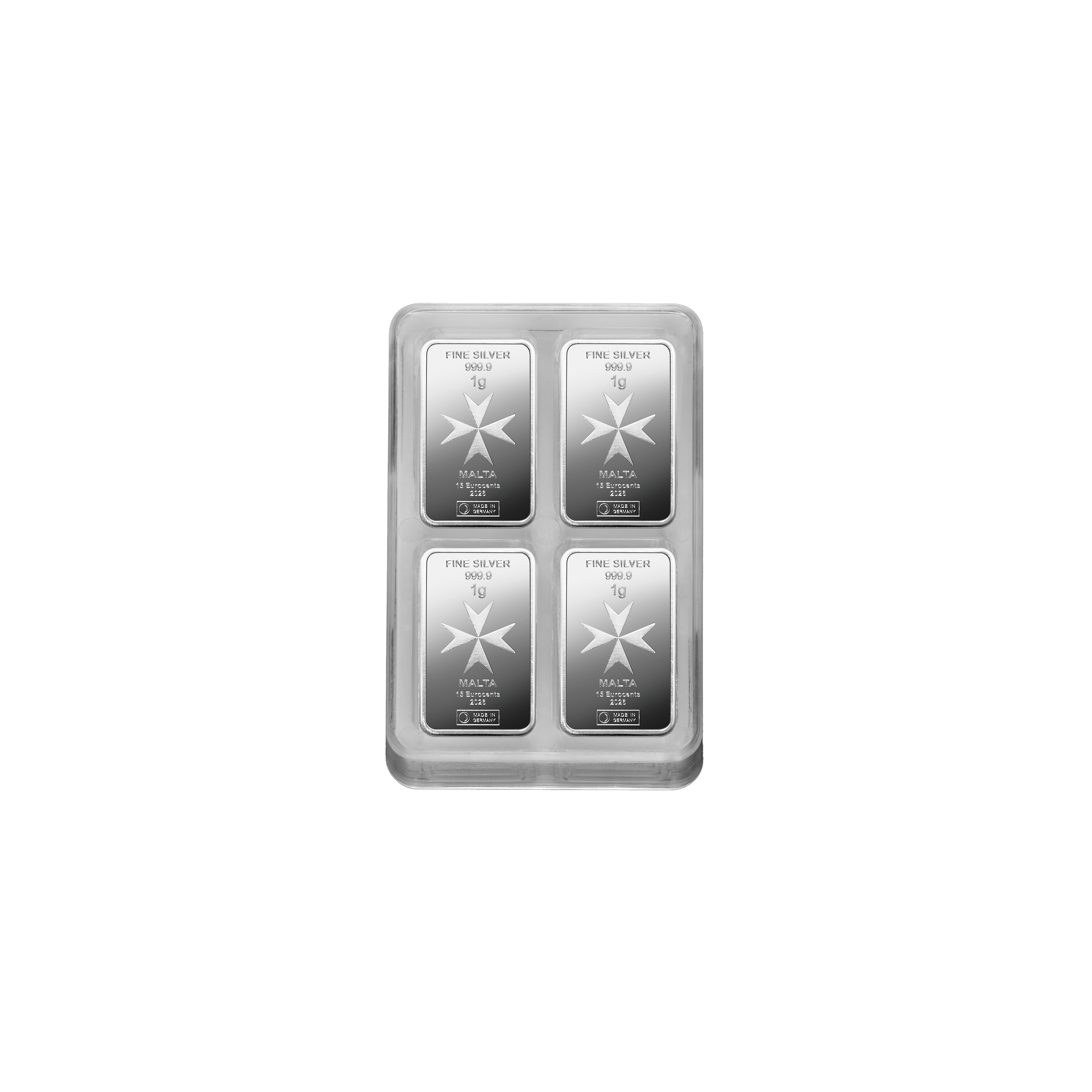 Malta CoinBar Box Silver