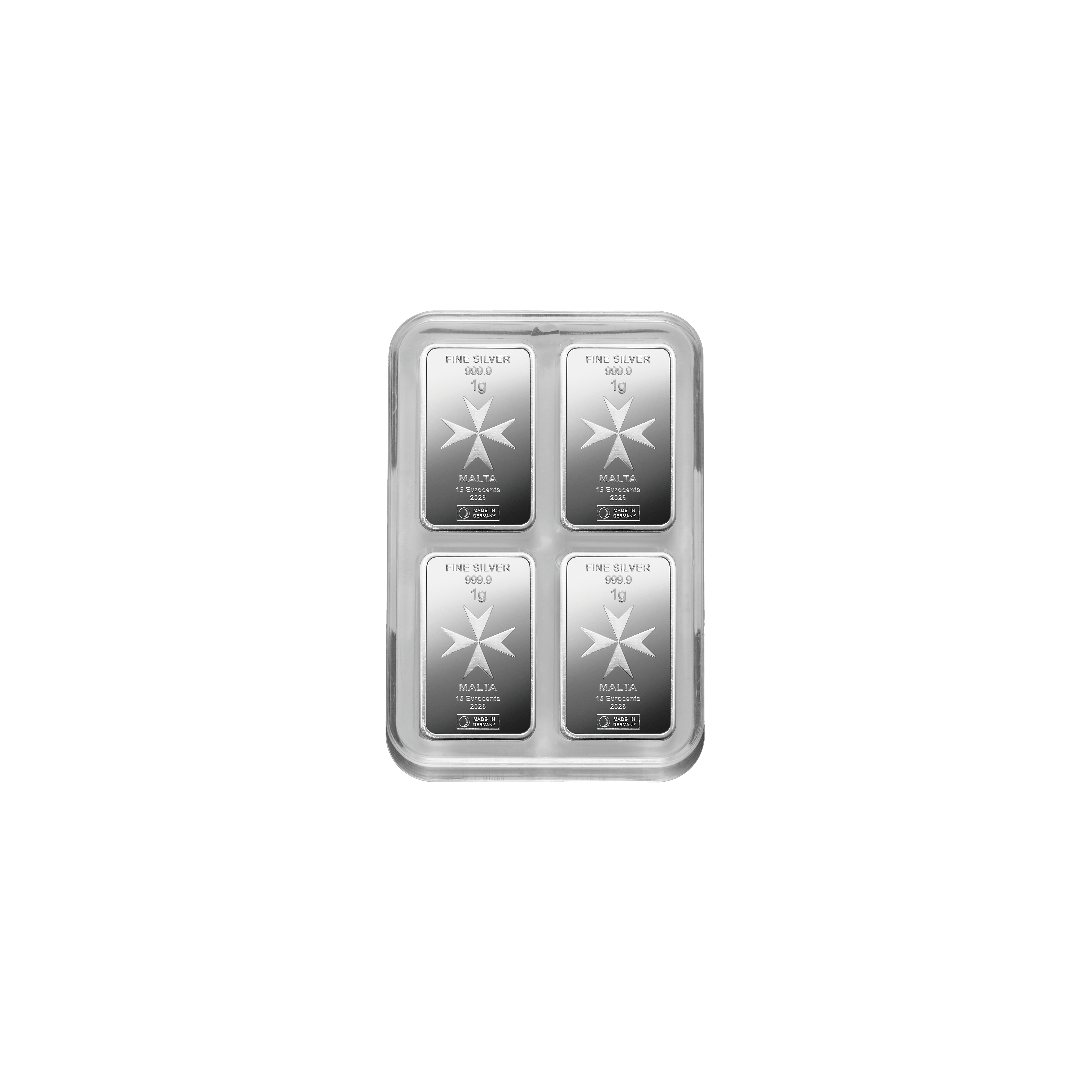 Malta CoinBar Box Silver